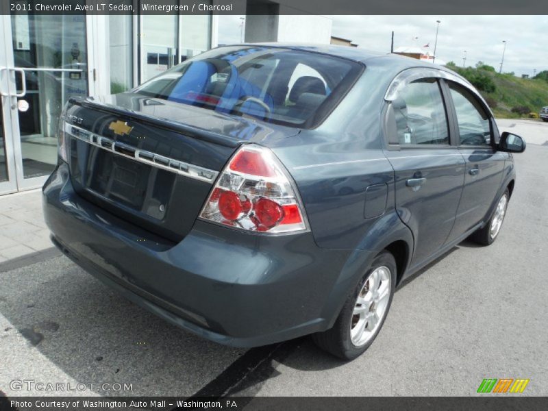 Wintergreen / Charcoal 2011 Chevrolet Aveo LT Sedan
