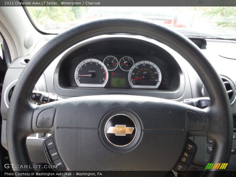 Wintergreen / Charcoal 2011 Chevrolet Aveo LT Sedan