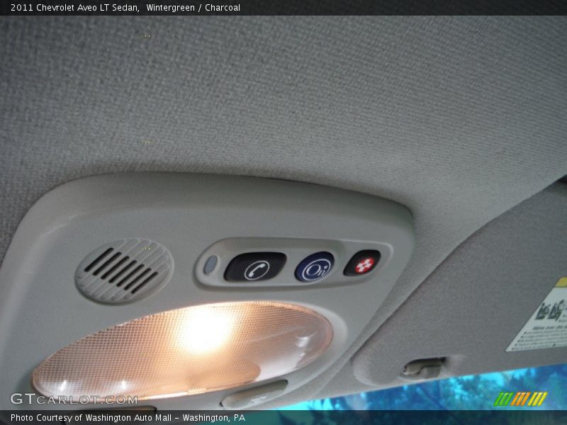 Wintergreen / Charcoal 2011 Chevrolet Aveo LT Sedan