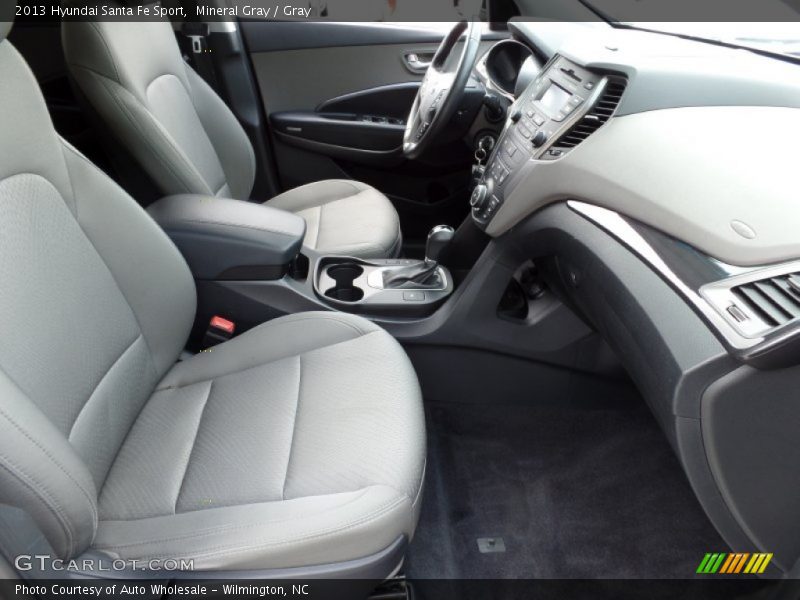 Mineral Gray / Gray 2013 Hyundai Santa Fe Sport
