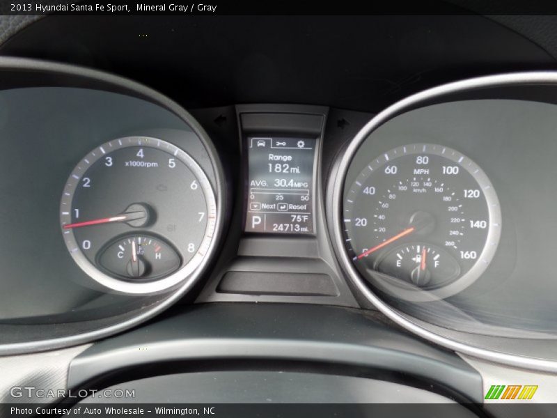 Mineral Gray / Gray 2013 Hyundai Santa Fe Sport