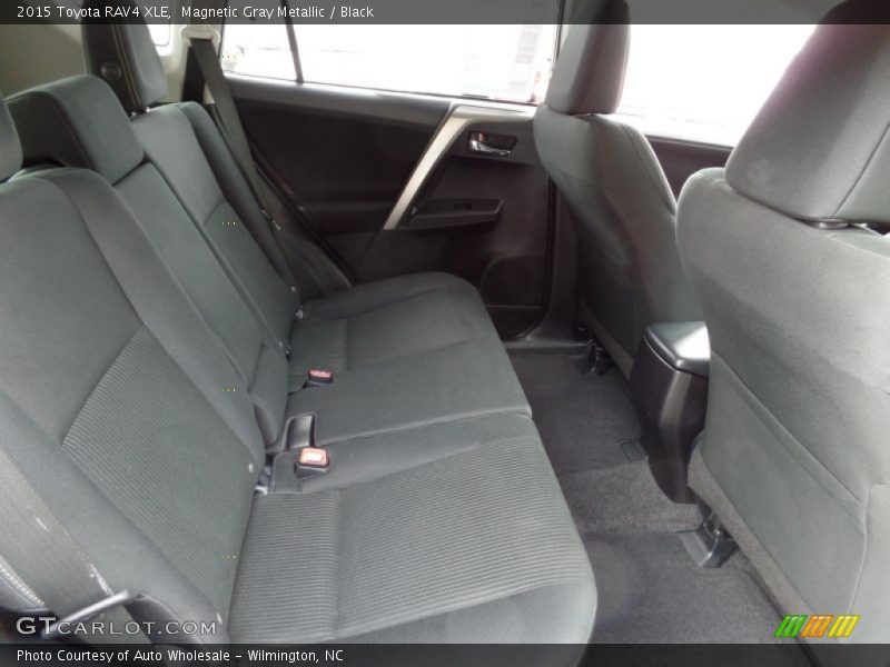 Magnetic Gray Metallic / Black 2015 Toyota RAV4 XLE
