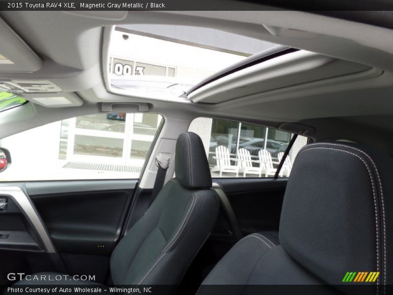 Magnetic Gray Metallic / Black 2015 Toyota RAV4 XLE