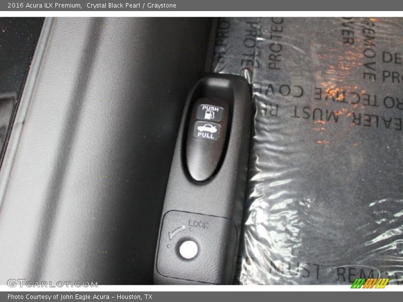 Crystal Black Pearl / Graystone 2016 Acura ILX Premium