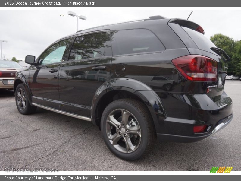 Pitch Black / Black 2015 Dodge Journey Crossroad