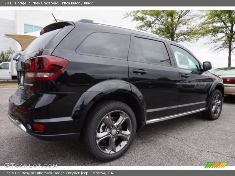 Pitch Black / Black 2015 Dodge Journey Crossroad