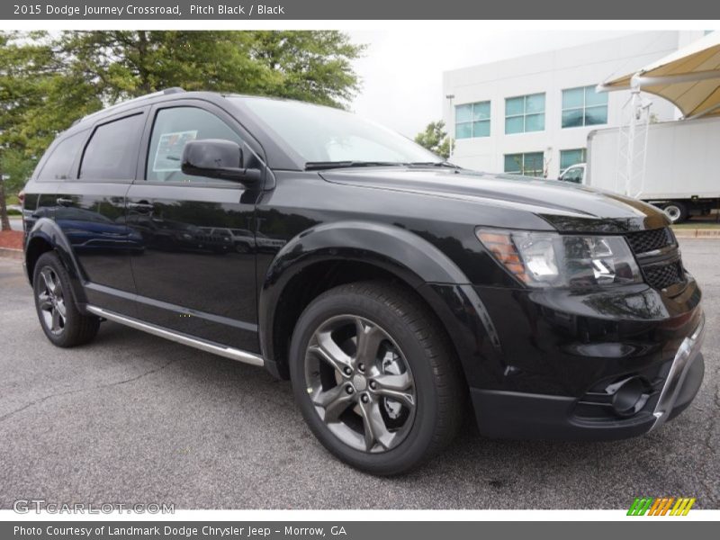 Pitch Black / Black 2015 Dodge Journey Crossroad
