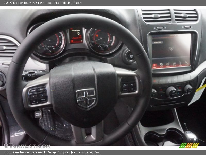 Pitch Black / Black 2015 Dodge Journey Crossroad