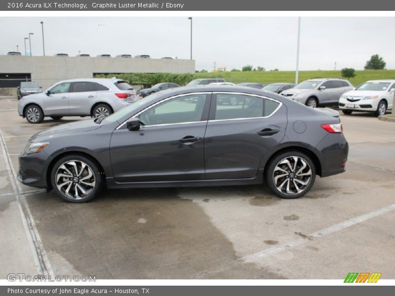 Graphite Luster Metallic / Ebony 2016 Acura ILX Technology