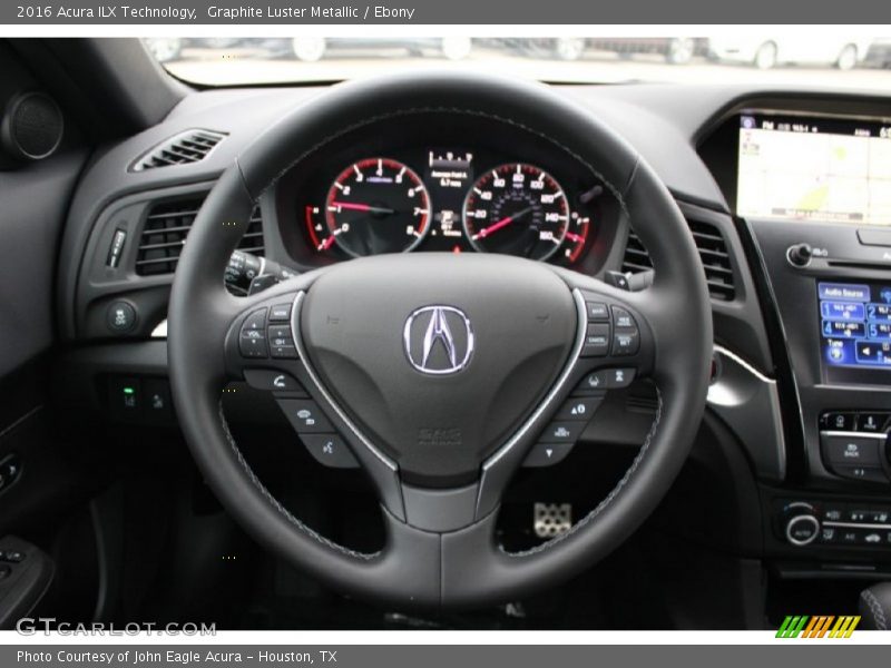 Graphite Luster Metallic / Ebony 2016 Acura ILX Technology