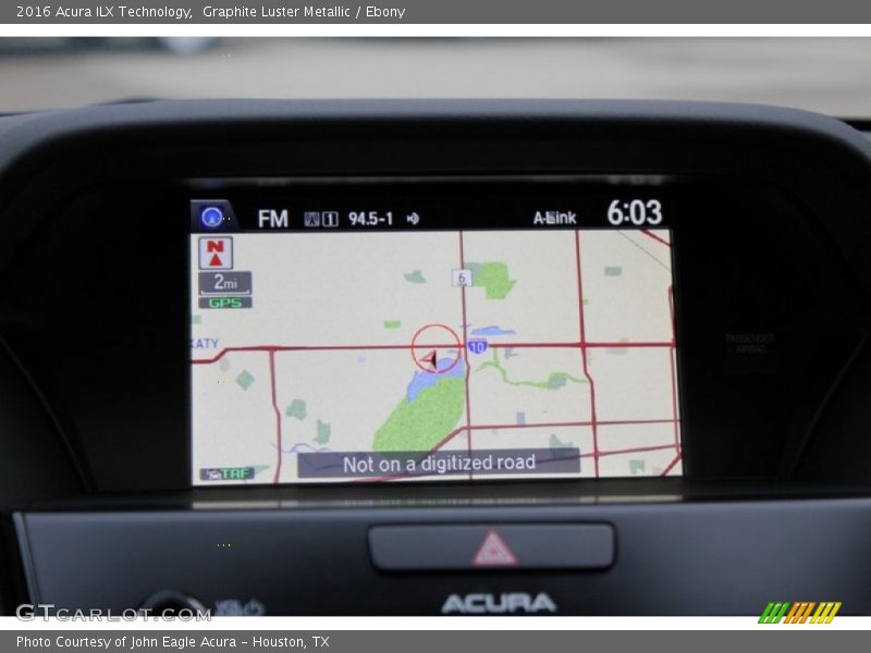 Graphite Luster Metallic / Ebony 2016 Acura ILX Technology