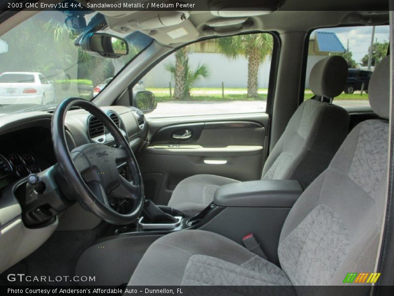 Sandalwood Metallic / Medium Pewter 2003 GMC Envoy SLE 4x4