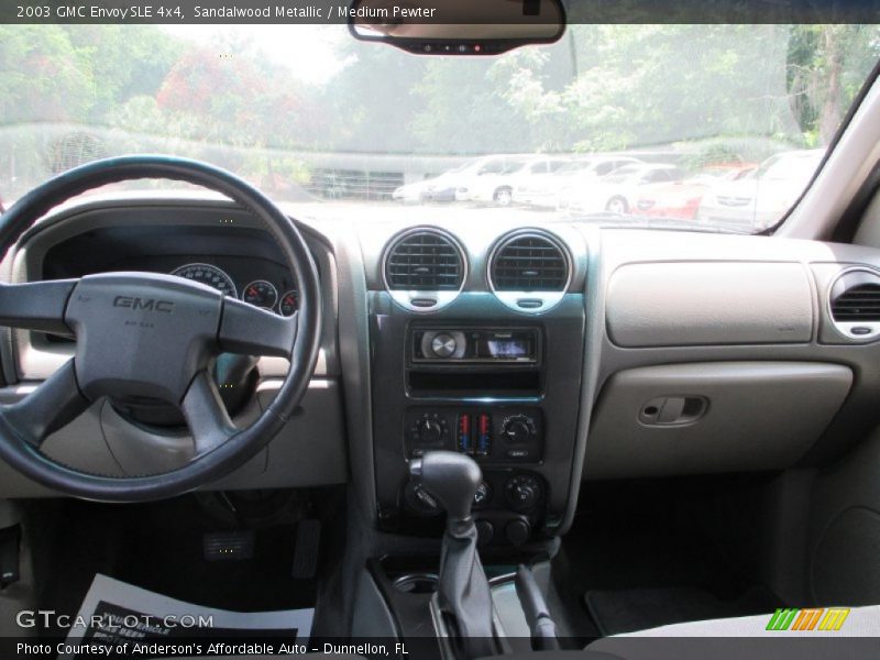 Sandalwood Metallic / Medium Pewter 2003 GMC Envoy SLE 4x4