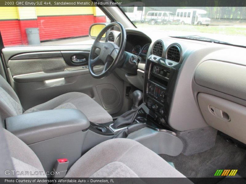 Sandalwood Metallic / Medium Pewter 2003 GMC Envoy SLE 4x4
