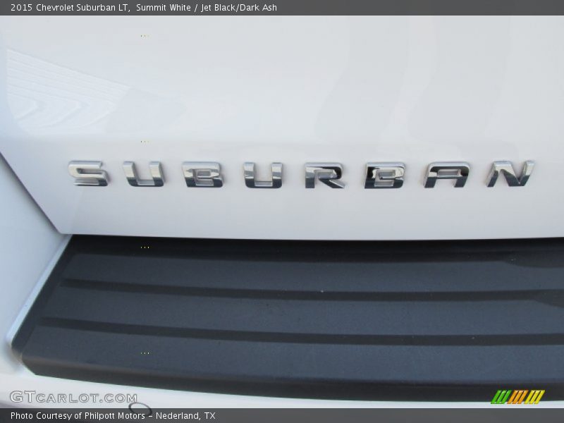 Summit White / Jet Black/Dark Ash 2015 Chevrolet Suburban LT