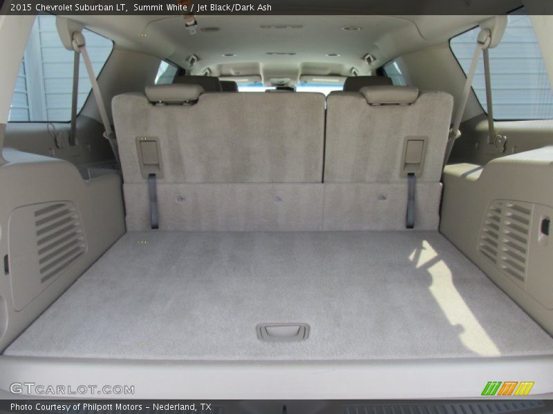 Summit White / Jet Black/Dark Ash 2015 Chevrolet Suburban LT