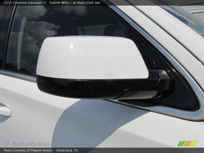 Summit White / Jet Black/Dark Ash 2015 Chevrolet Suburban LT