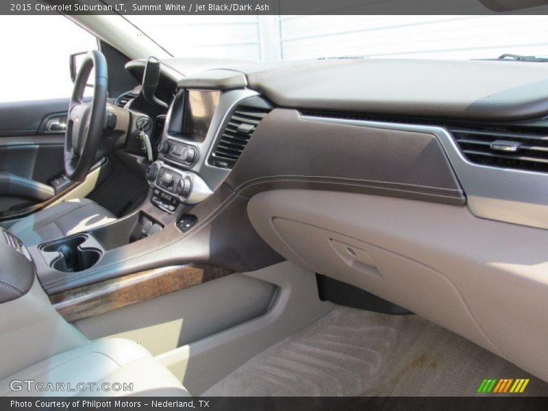 Summit White / Jet Black/Dark Ash 2015 Chevrolet Suburban LT