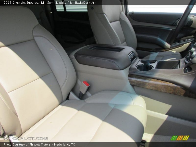 Summit White / Jet Black/Dark Ash 2015 Chevrolet Suburban LT