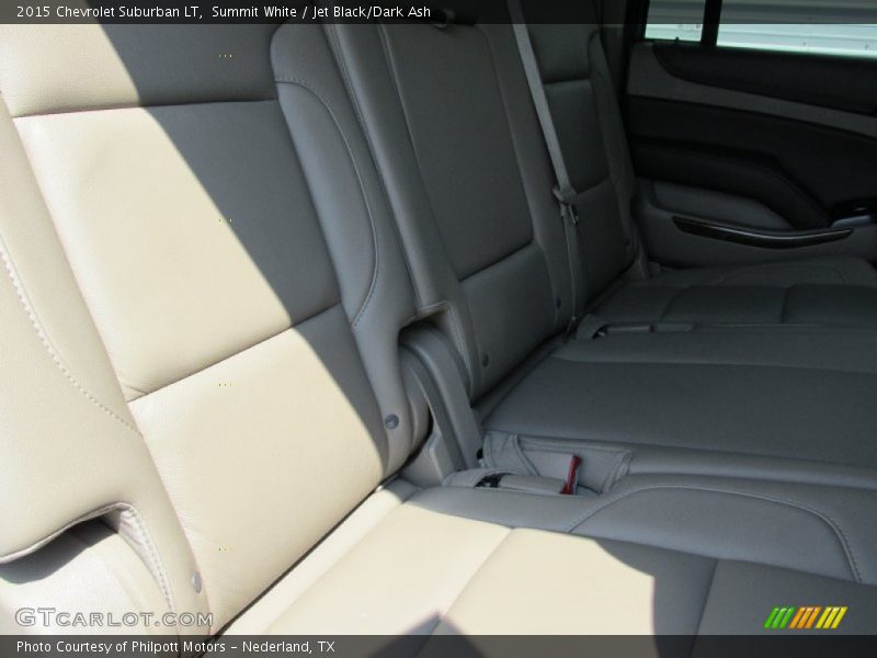 Summit White / Jet Black/Dark Ash 2015 Chevrolet Suburban LT