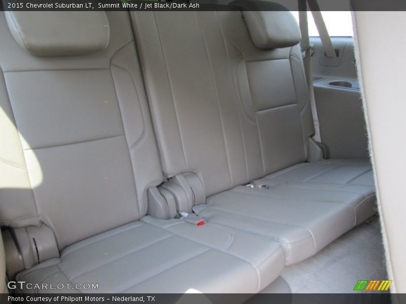 Summit White / Jet Black/Dark Ash 2015 Chevrolet Suburban LT