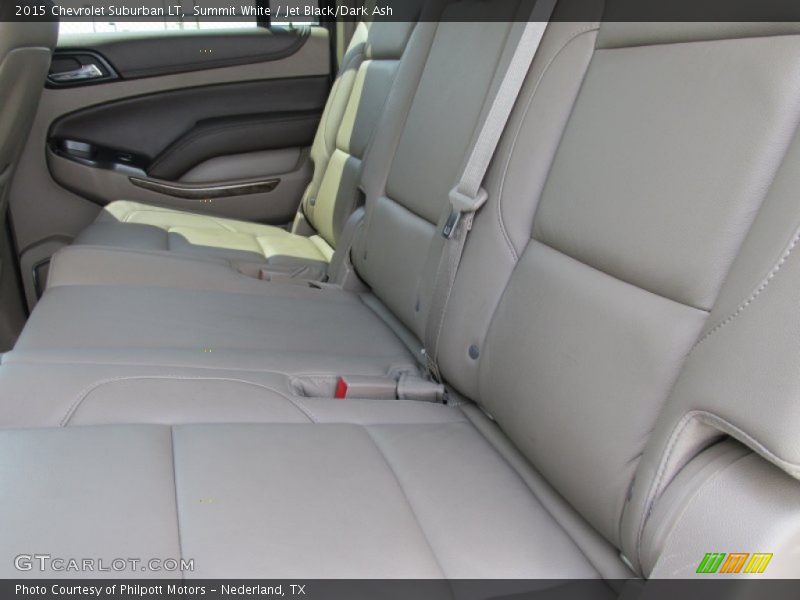 Summit White / Jet Black/Dark Ash 2015 Chevrolet Suburban LT