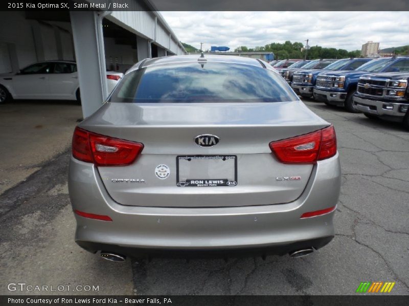 Satin Metal / Black 2015 Kia Optima SX
