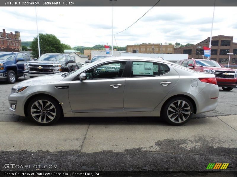 Satin Metal / Black 2015 Kia Optima SX