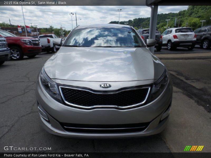 Satin Metal / Black 2015 Kia Optima SX