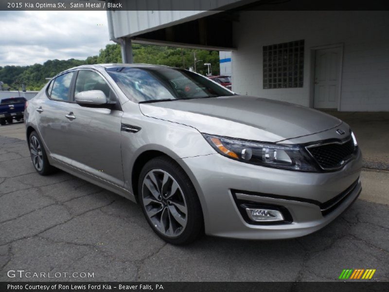 Satin Metal / Black 2015 Kia Optima SX