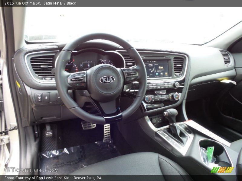 Satin Metal / Black 2015 Kia Optima SX