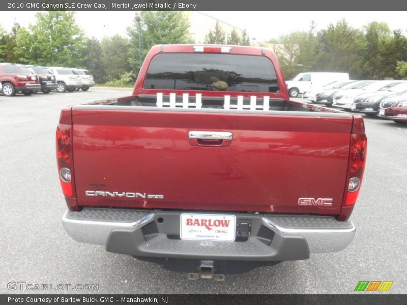 Merlot Jewel Metallic / Ebony 2010 GMC Canyon SLE Crew Cab
