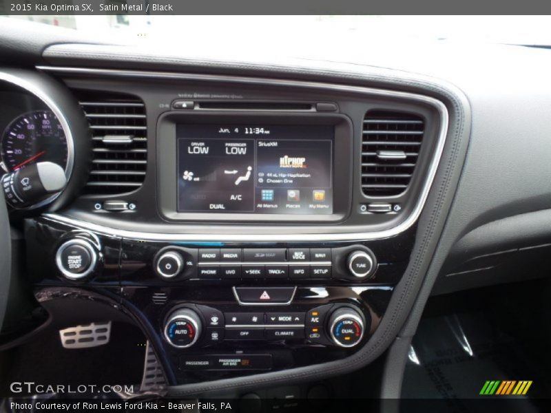 Satin Metal / Black 2015 Kia Optima SX