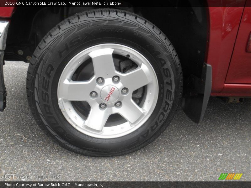 Merlot Jewel Metallic / Ebony 2010 GMC Canyon SLE Crew Cab