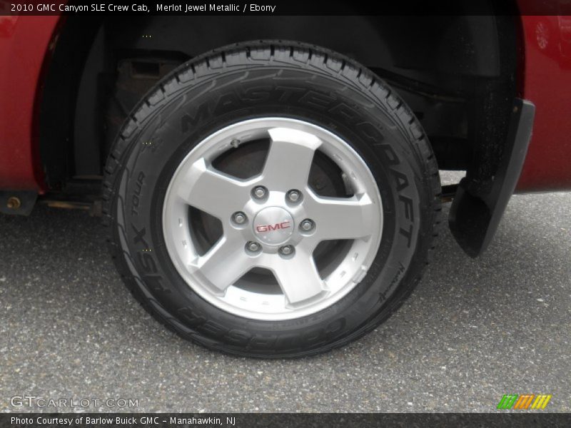 Merlot Jewel Metallic / Ebony 2010 GMC Canyon SLE Crew Cab