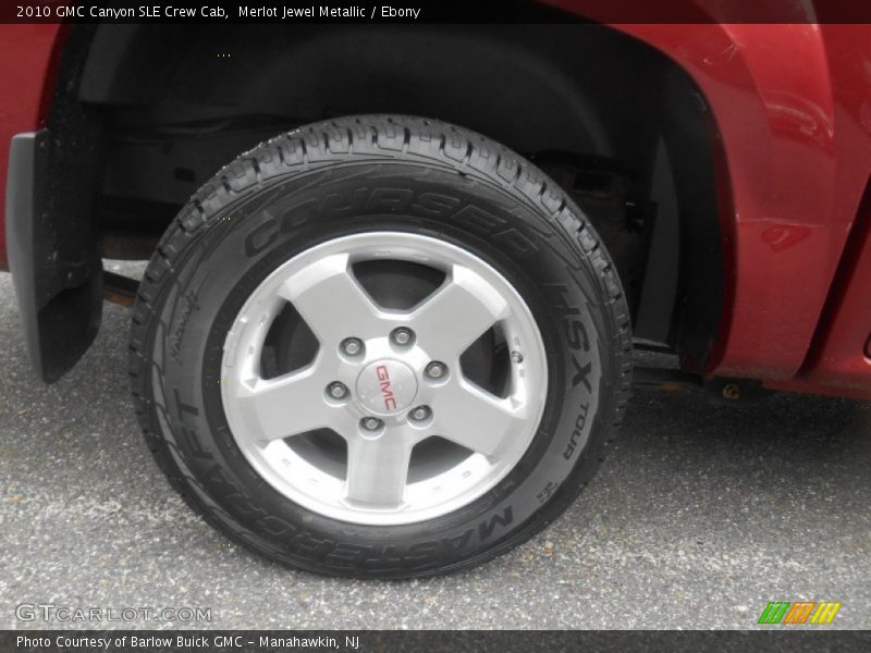 Merlot Jewel Metallic / Ebony 2010 GMC Canyon SLE Crew Cab