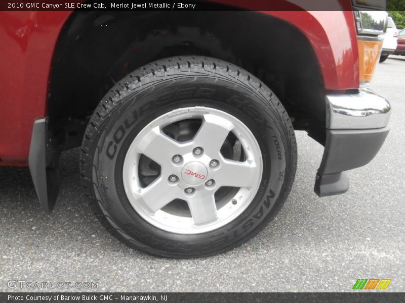 Merlot Jewel Metallic / Ebony 2010 GMC Canyon SLE Crew Cab