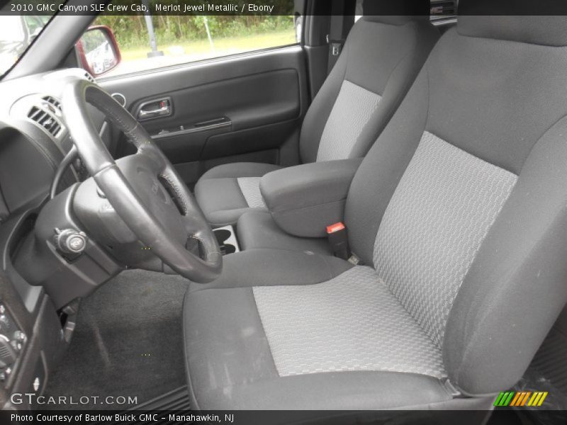 Merlot Jewel Metallic / Ebony 2010 GMC Canyon SLE Crew Cab