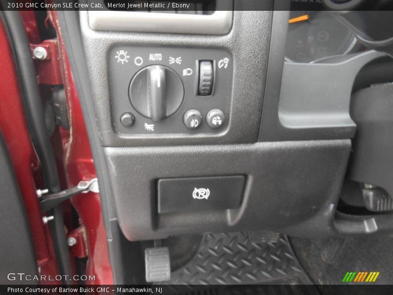 Merlot Jewel Metallic / Ebony 2010 GMC Canyon SLE Crew Cab