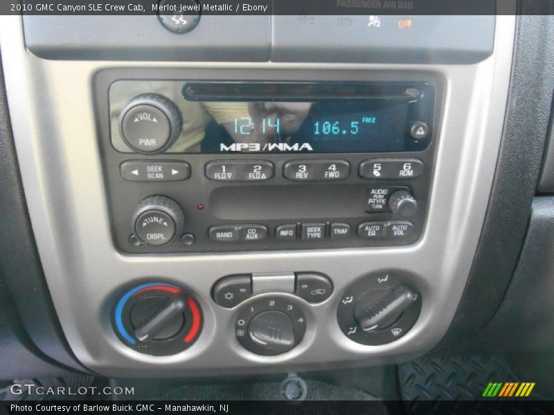 Merlot Jewel Metallic / Ebony 2010 GMC Canyon SLE Crew Cab