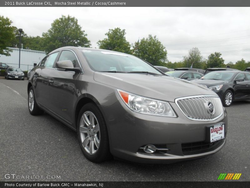 Mocha Steel Metallic / Cocoa/Cashmere 2011 Buick LaCrosse CXL