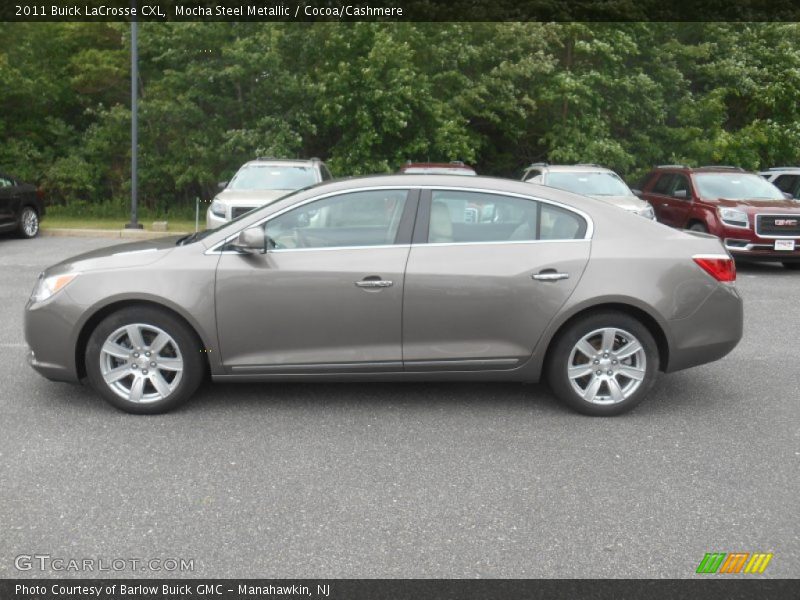 Mocha Steel Metallic / Cocoa/Cashmere 2011 Buick LaCrosse CXL