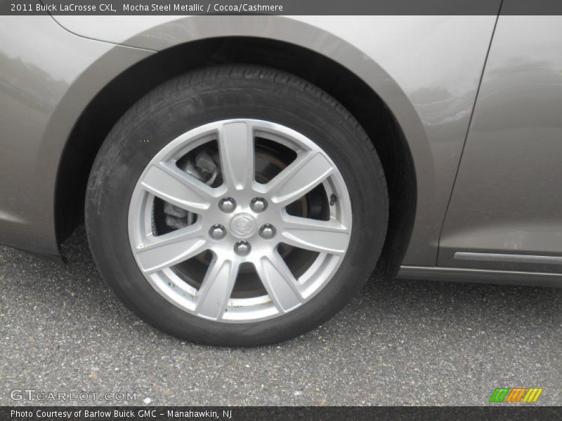 Mocha Steel Metallic / Cocoa/Cashmere 2011 Buick LaCrosse CXL