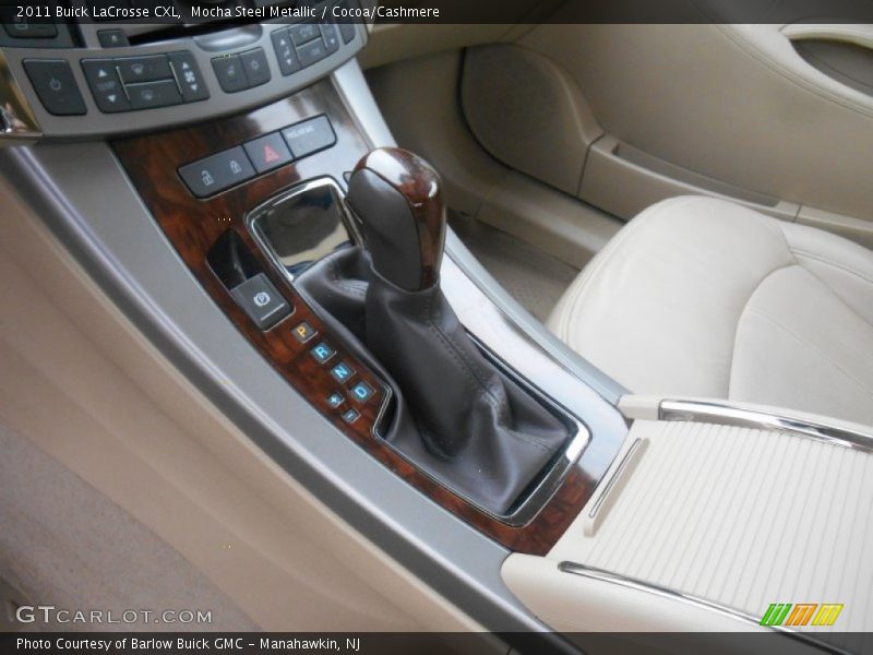 Mocha Steel Metallic / Cocoa/Cashmere 2011 Buick LaCrosse CXL