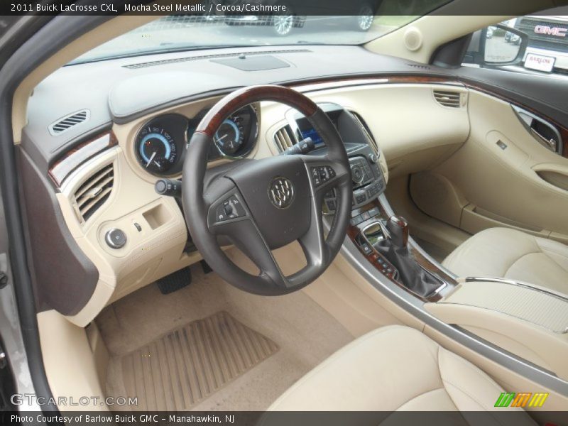 Mocha Steel Metallic / Cocoa/Cashmere 2011 Buick LaCrosse CXL