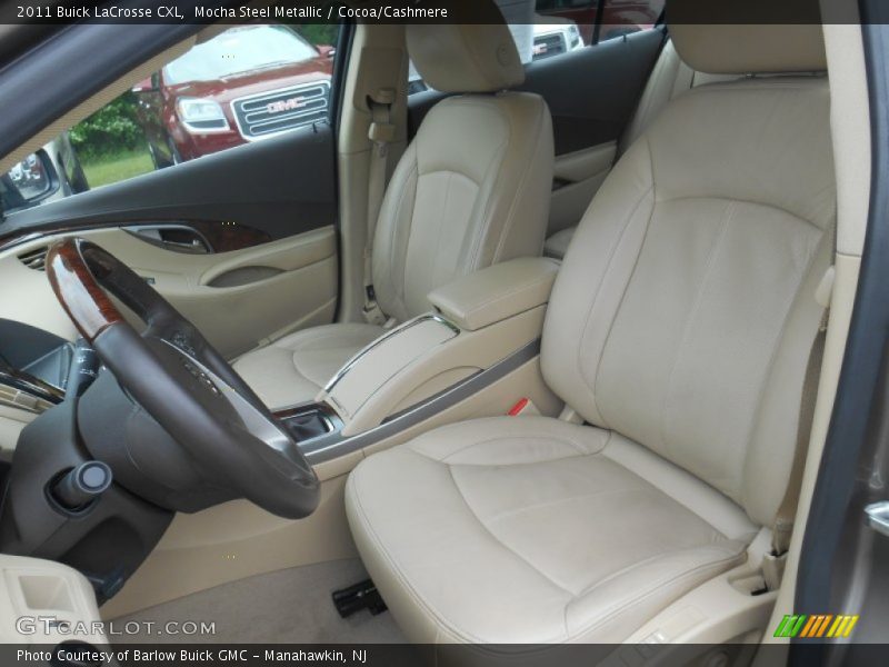 Mocha Steel Metallic / Cocoa/Cashmere 2011 Buick LaCrosse CXL