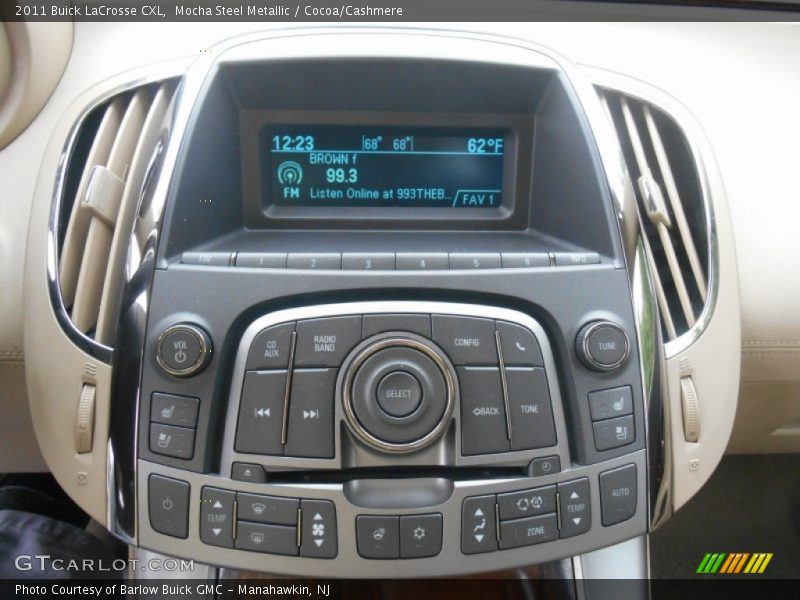 Mocha Steel Metallic / Cocoa/Cashmere 2011 Buick LaCrosse CXL