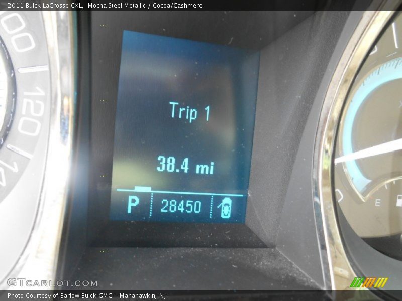 Mocha Steel Metallic / Cocoa/Cashmere 2011 Buick LaCrosse CXL
