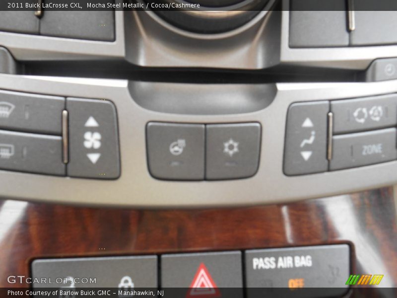 Mocha Steel Metallic / Cocoa/Cashmere 2011 Buick LaCrosse CXL
