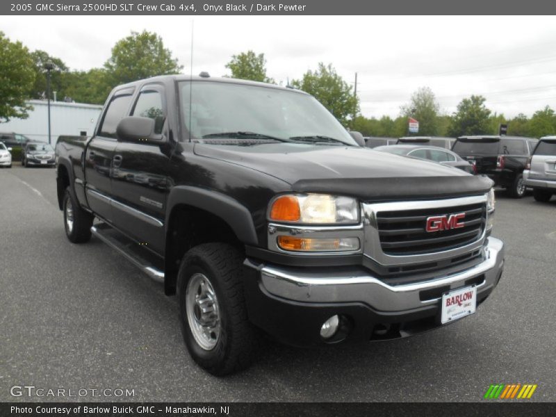Onyx Black / Dark Pewter 2005 GMC Sierra 2500HD SLT Crew Cab 4x4